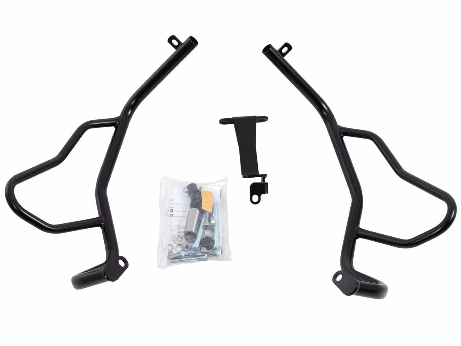 Barra protectora de depósito negra para BMW F 750 GS Hepco & Becker
