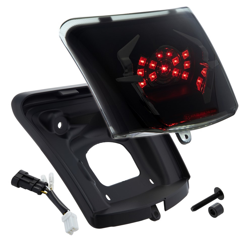 Piloto trasero MK II LED para Vespa GTS/GTS Super/GTV 125-300cc HPE ('18-), tintado
