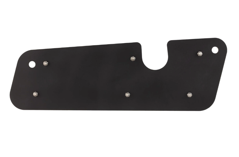 Embellecedor de escape basculante para Vespa GTS/GTS Super/GTV/GT, negro/plateado