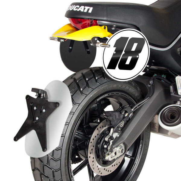 Guardabarros para Ducati Scrambler (14-21) - Barracuda