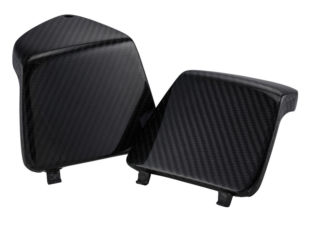 Tapa del maletero izquierda/derecha para Vespa GTS/GTS Super/GTV/GT 125-300cc, Carbono