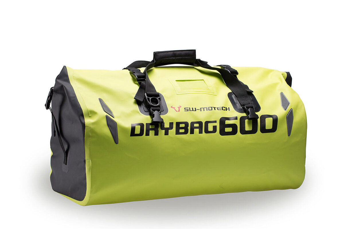 SW-Motech Bolsa trasera Drybag 600 para Ducati Multistrada 1200 /S /Enduro, amarillo señal - SW Motech
