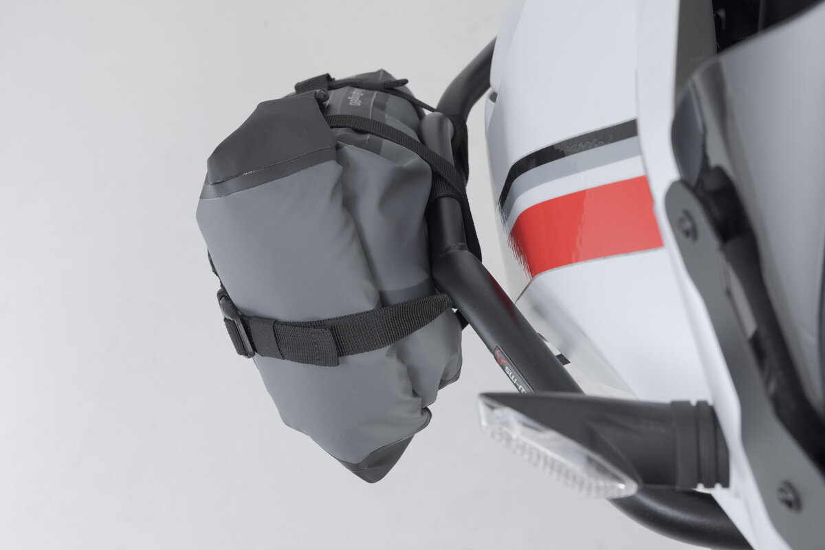 SW-Motech Bolsa trasera Drybag 80 para Ducati Multistrada 1200 /S /Enduro, negro / gris - SW Motech