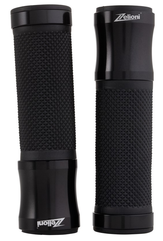 Puños ZELIONI para Vespa GTS/GTS Super/GT/GT L 125-300cc, negro