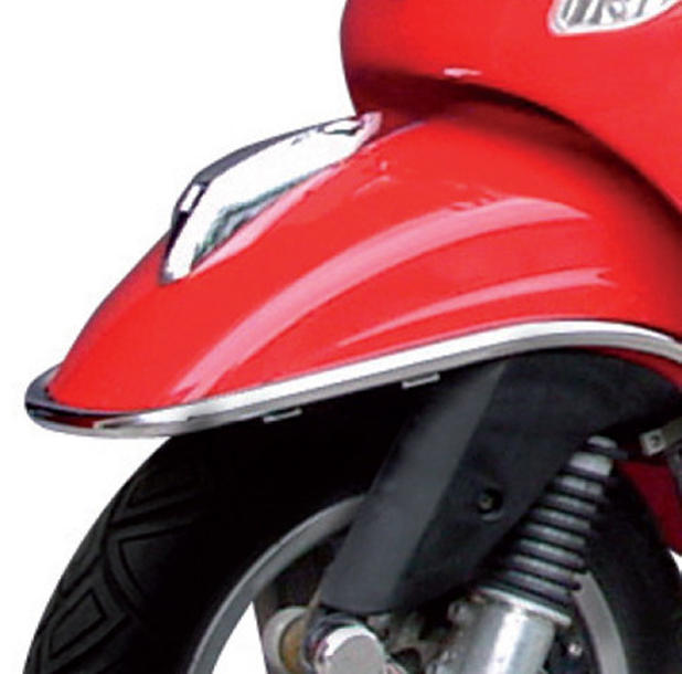 Guardabarros cromado Vespa S