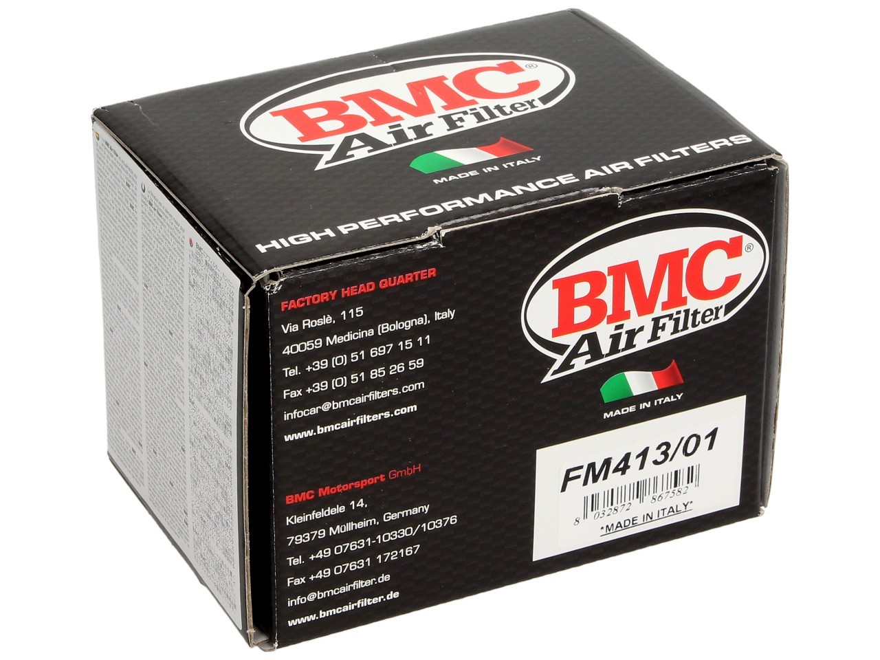 Filtro de aire BMC Sport para Moto Guzzi V7 I / V7 II / V7 III / V9 Roamer, Bobber