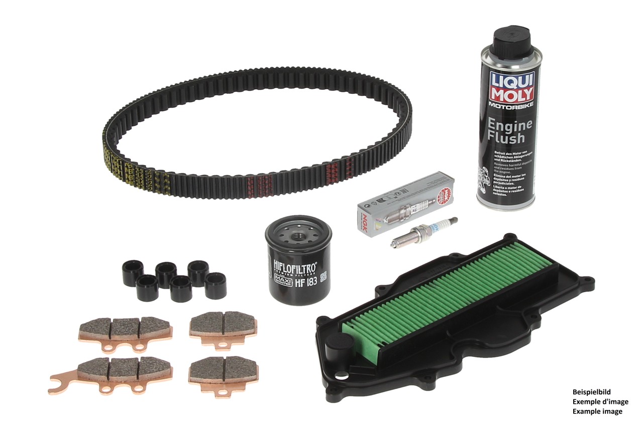 Inspektionskit Premium mit Bremsbelägen + Additiv Yamaha Neo`s 1997-2008 - NF ProKit