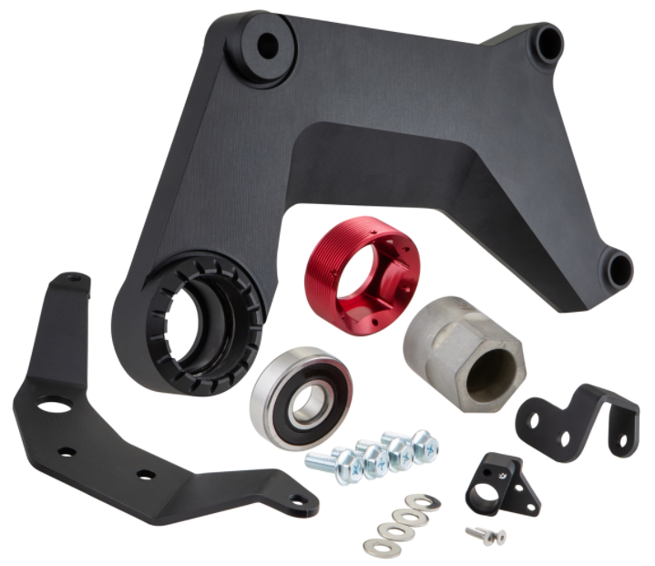 Brazo oscilante trasero para Vespa GTS/GTS Super/GTV 125-300cc con ABS, negro