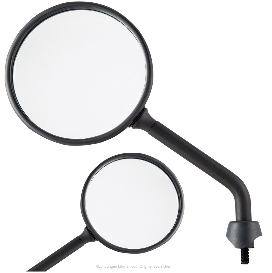 Espejo Shorty negro mate, derecho e izquierdo para Vespa GTS / GTS Super HPE 125/300 ('19-)