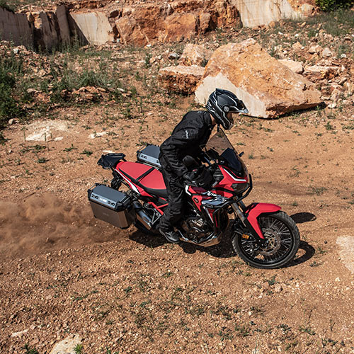 Juego de maletas laterales de aluminio Givi Trekker Outback 37L Monokey