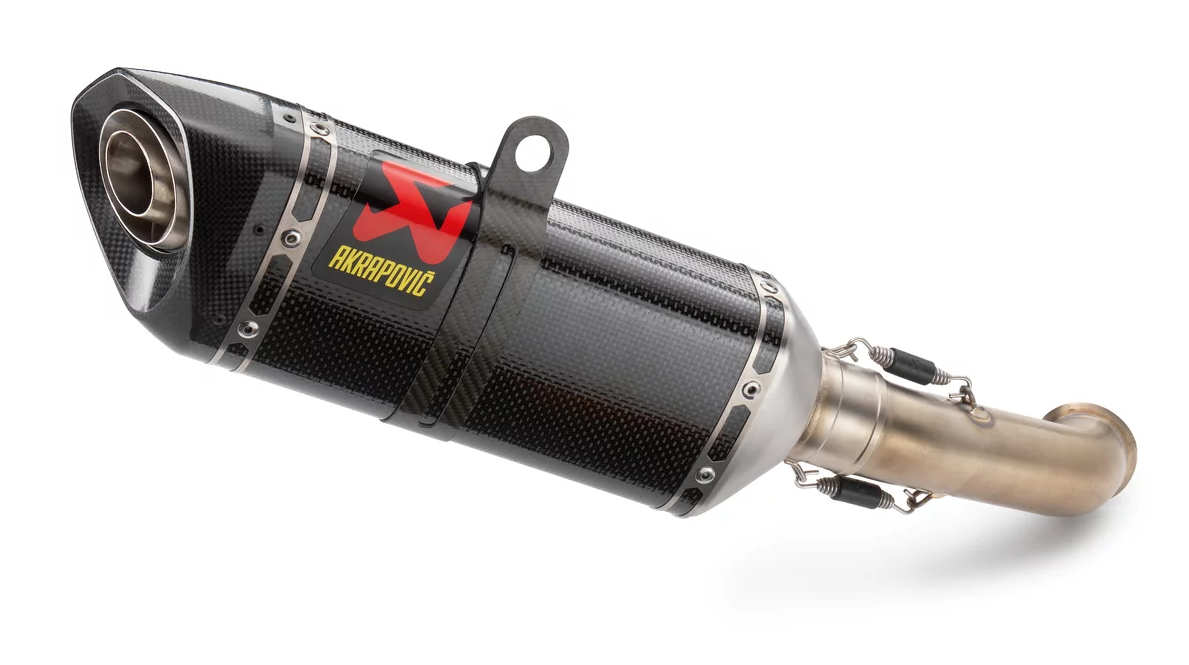 Akrapovic Slip On Exhaust System Carbon para KTM