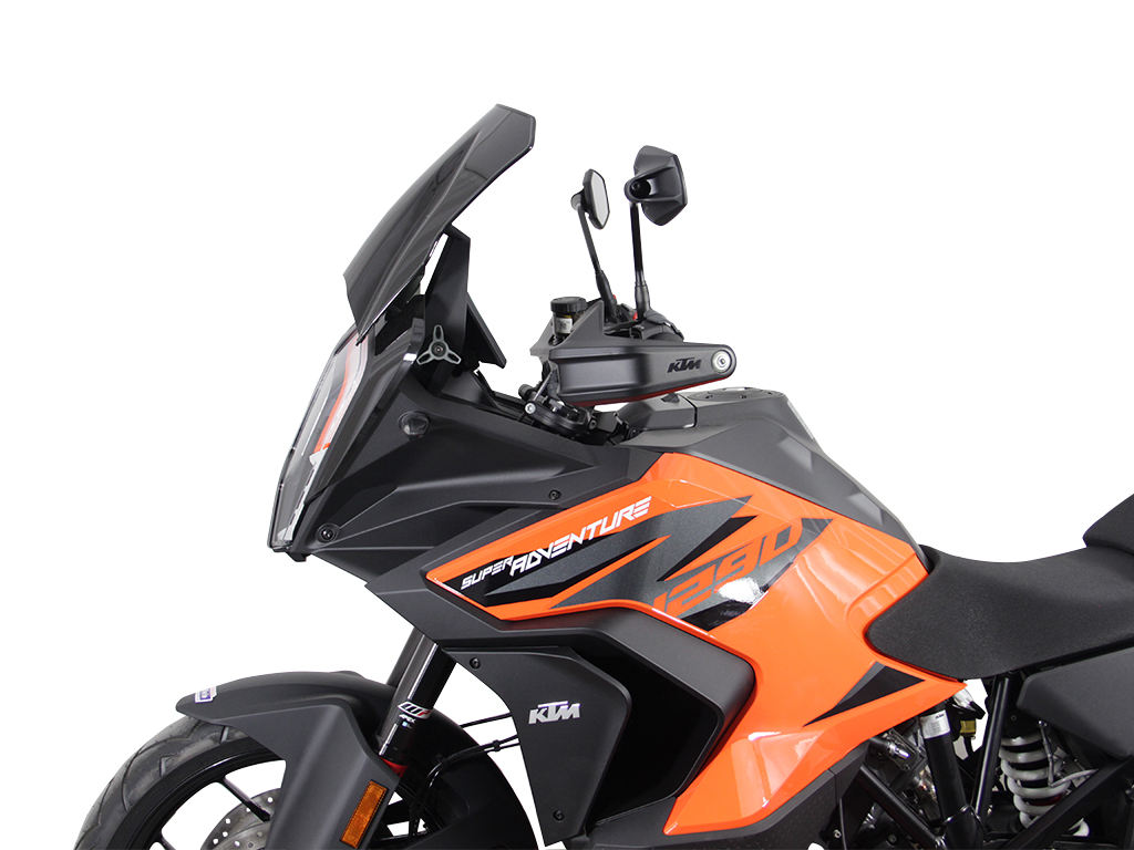 Pantalla MRA touring "TM" negra para KTM Superadventure 1290 /S /R 2021-