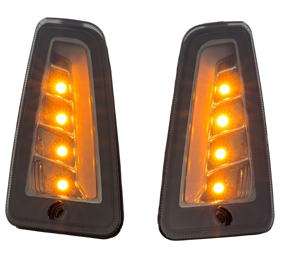 Kit de indicadores delanteros y traseros para Vespa GTS/GTS Super/GTV/GT 60/GT/GT L ('03-'13), tintados