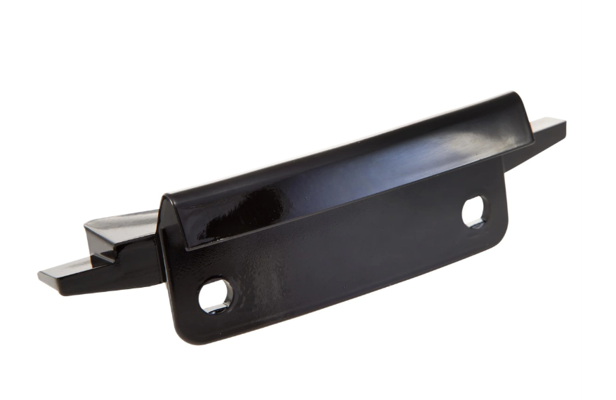 Protector de piernas y pata de cabra mono ranura para Elettrica/Primavera/Sprint 50-150ccm, negro brillante