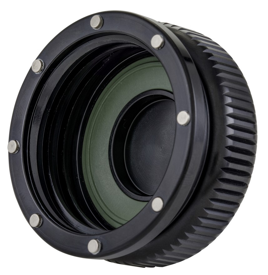 Tapón del depósito para Vespa, negro