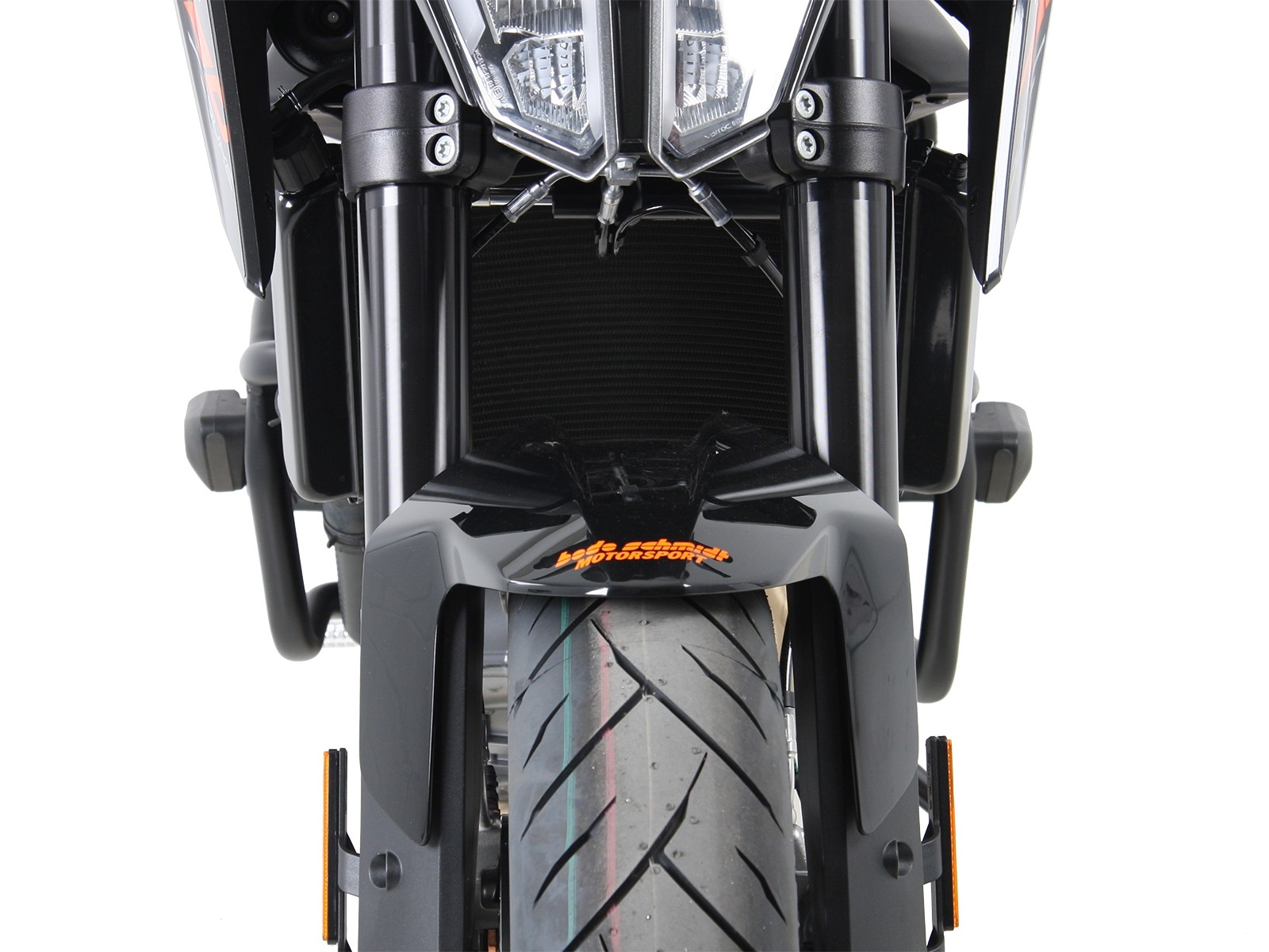 Protector de motor negro KTM 790 Duke de 2018 original de Hepco & Becker