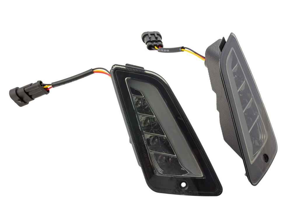 Kit de indicador delantero izquierdo/derecho para Vespa GTS/GTS Super/GTV/GT 60/GT/GT L ('03-'13), tintado