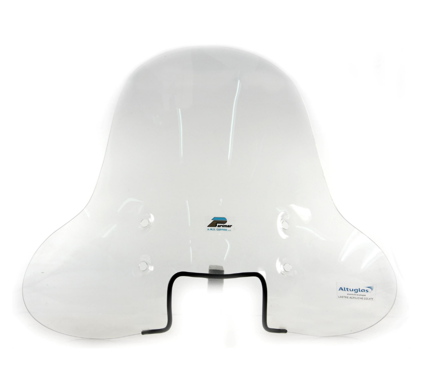 Parabrisas CUPPINI alto para Vespa S 50-150cc, transparente