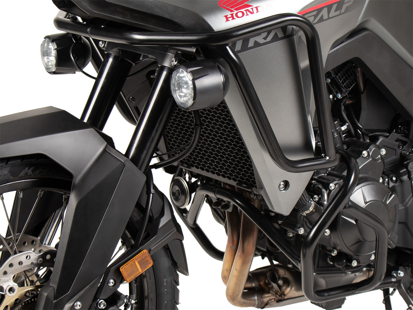 Protector de depósito negro para Honda XL 750 Transalp / E-Clutch (25-) Hepco & Becker