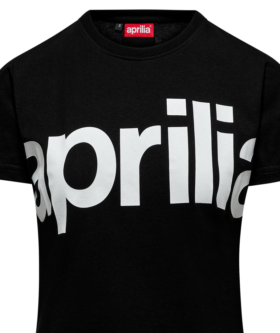 Camiseta Aprilia Señoras negro