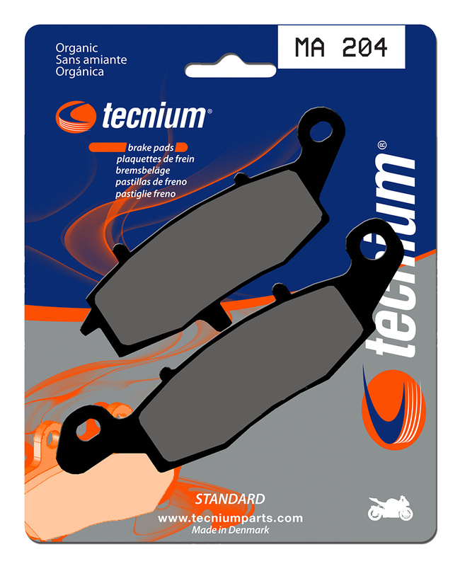 Pastillas de Freno Tecnium Street Orgánicas - MA204