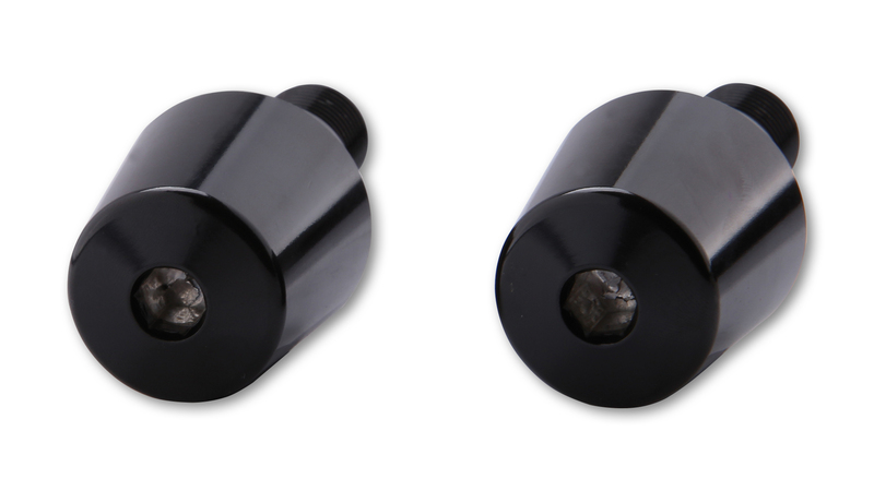 Contrapesos de manillar HIGHSIDER smart negros estilo OEM, Para varias Yamaha (par)