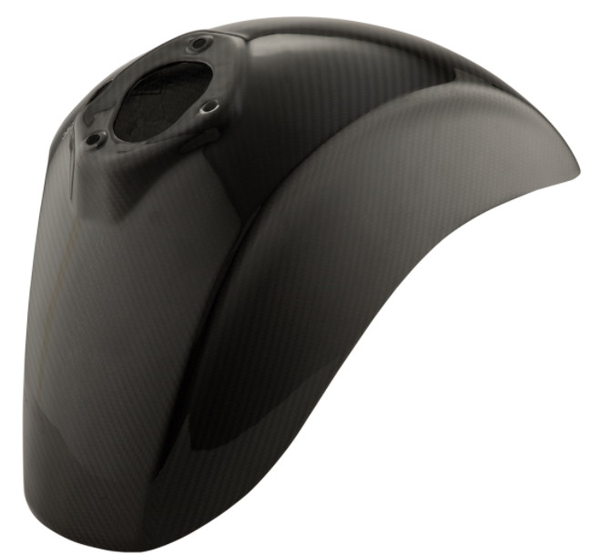 Guardabarros delantero para Vespa Primavera/Sprint 50-150cc, Carbono