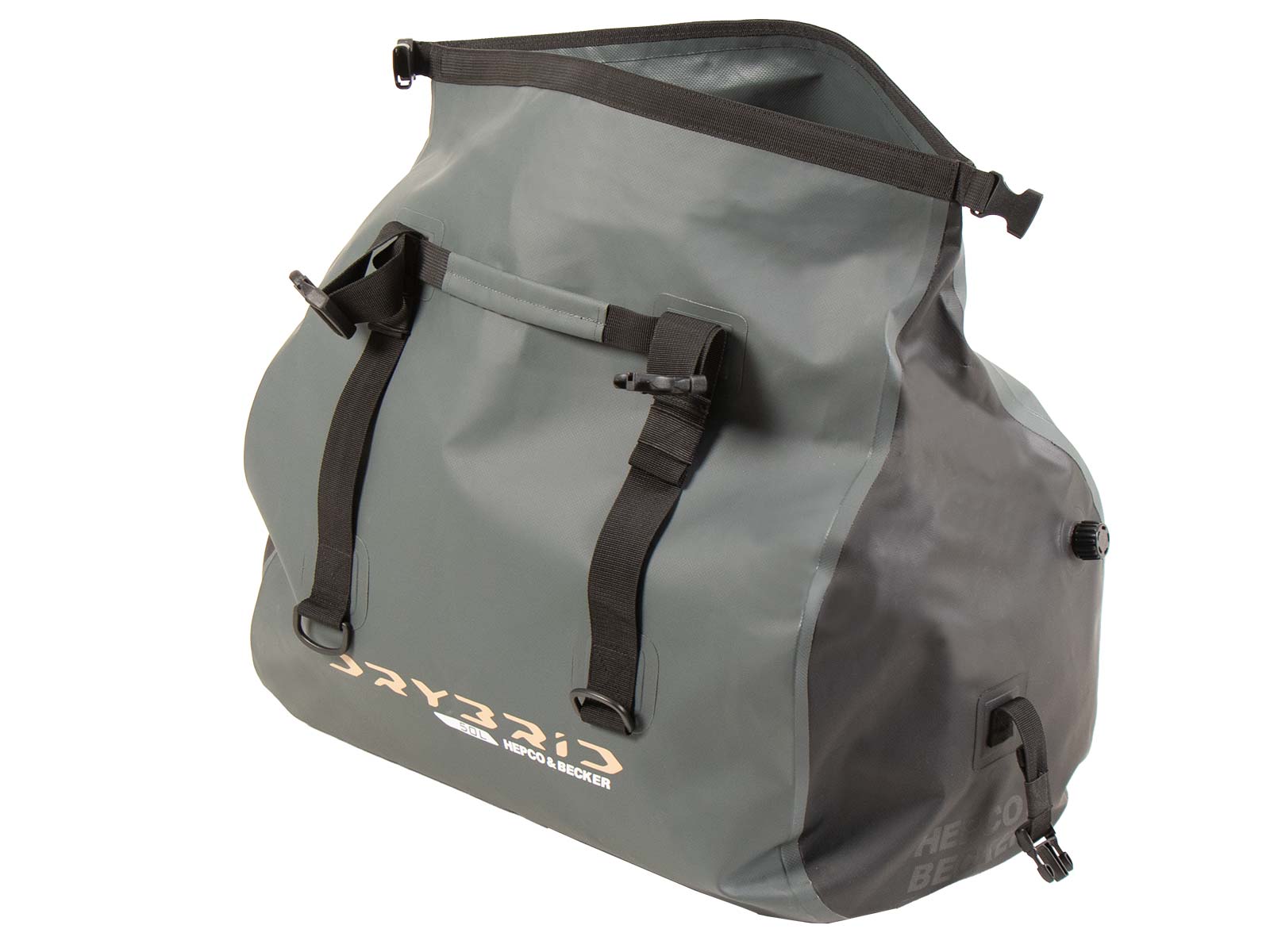 Bolsa trasera Drybrid Bag 50L gris, Hepco & Becker
