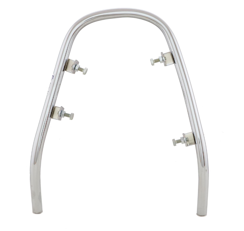 Guardabarros parachoques delantero para Vespa Primavera/Sprint/Elettrica 50-150cc, cromado