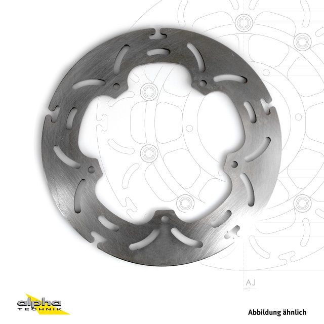 disco de freno alpha Technik ABD33 trasero