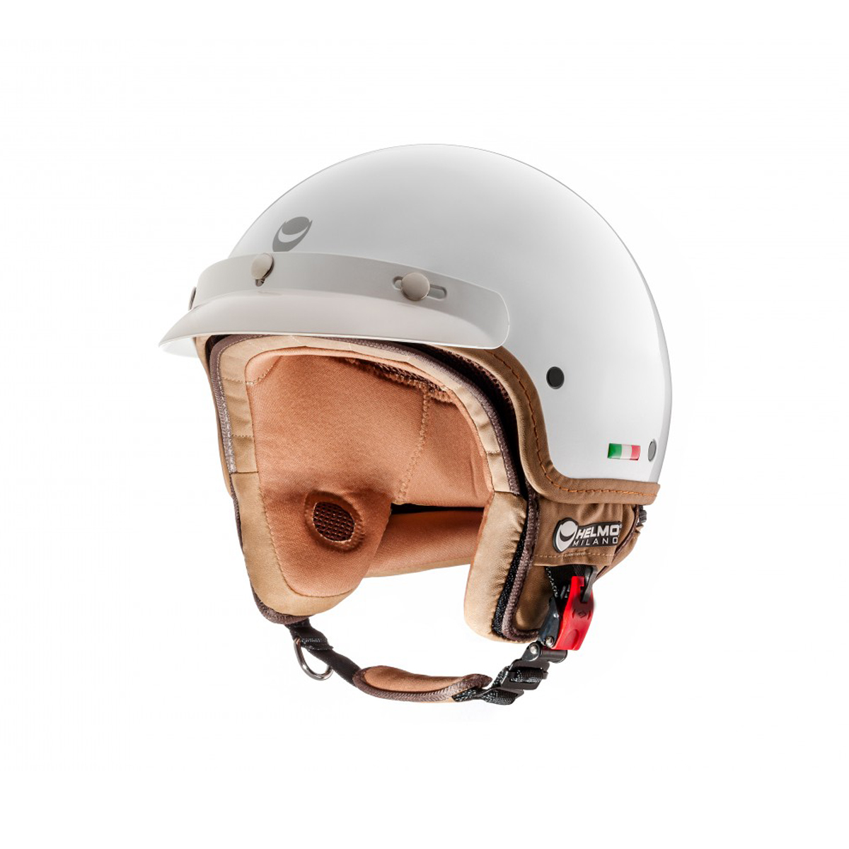 Casco Helmo Milano Jet, FuoriPorta, blanco
