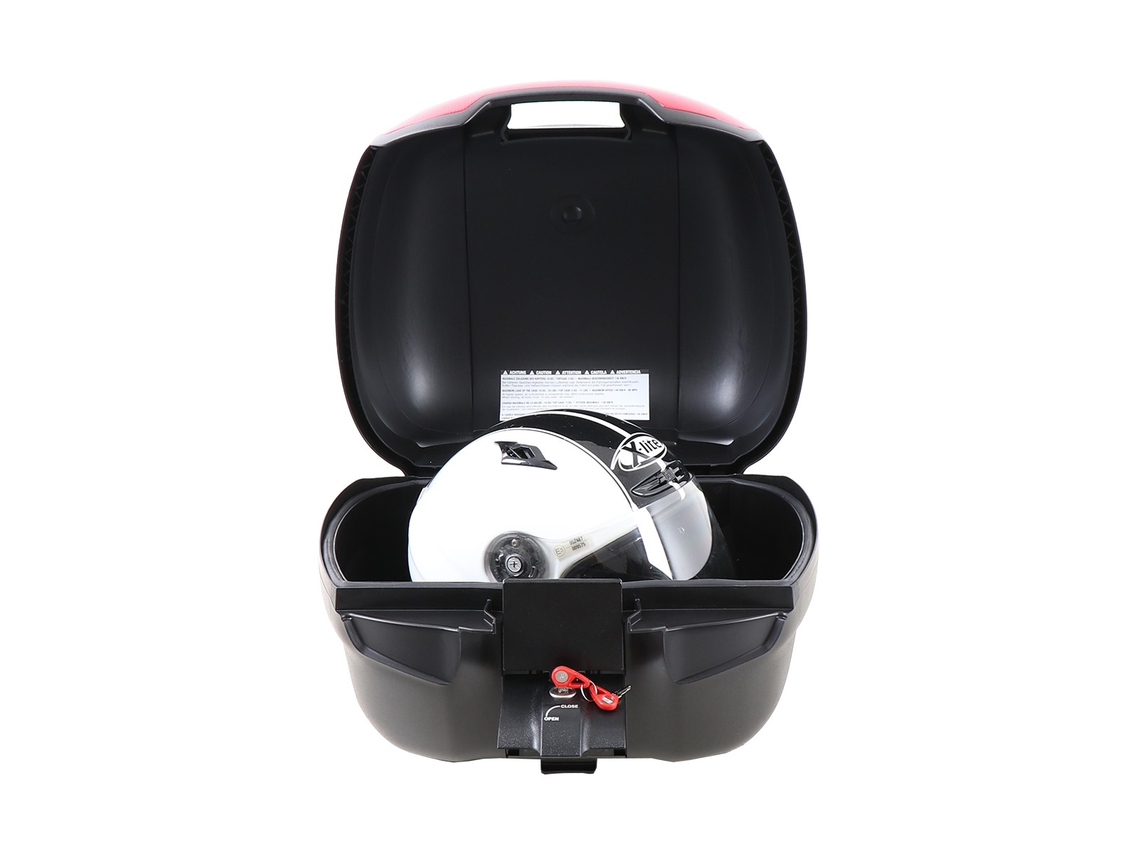 Journey Topcase 40 negro incl. palet de topcase universal para portadores de terceros Original Hepco & Becker