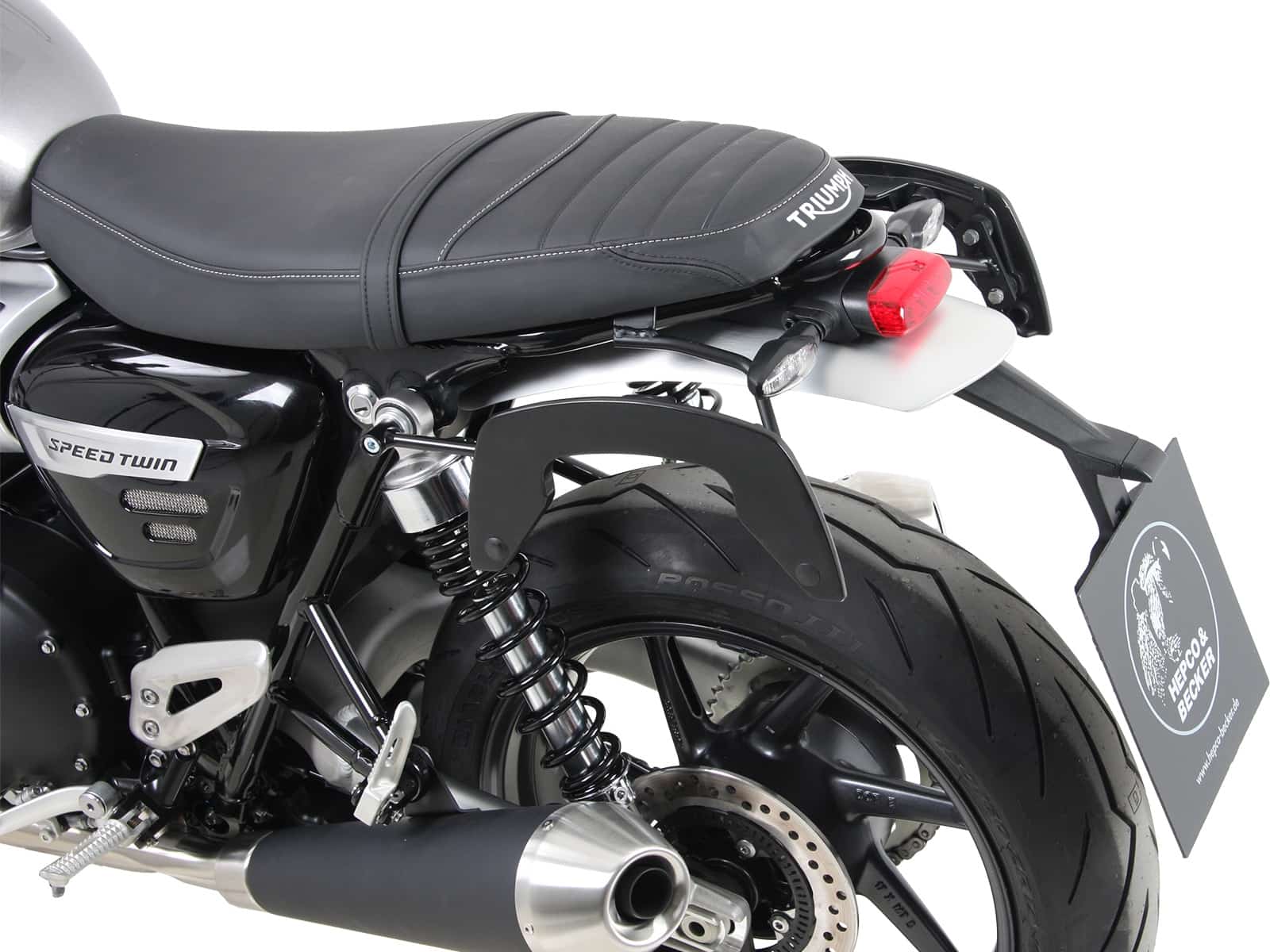 Portabolsas C-Bow para Triumph Speed Twin (19-) Hepco & Becker
