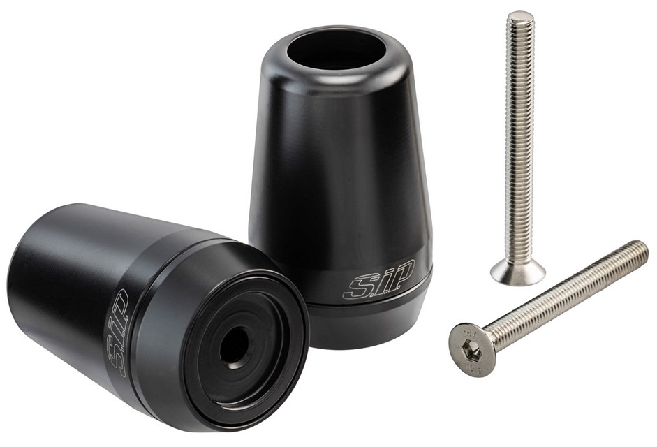 Contrapesos de manillar para Vespa GTS/GTS Super/GTV/GT 60/GT/GT L 125-300cc, negro mate