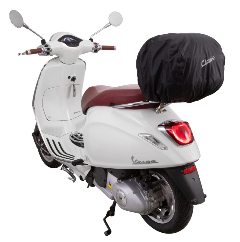 Kit de cesta portaequipajes "Classic" con portaequipajes para Vespa LX/LXV/S 50-150cc, marrón
