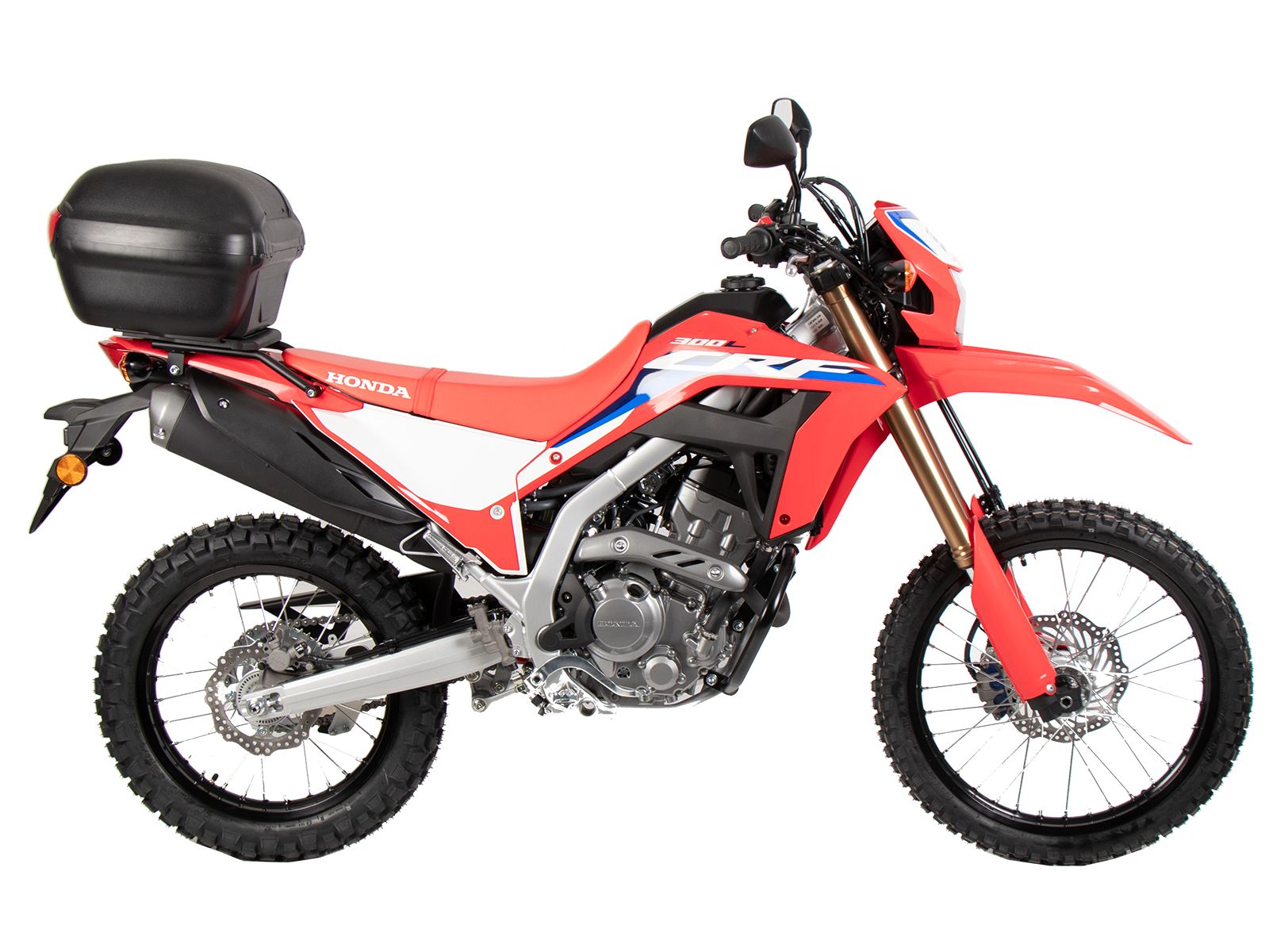 Portamaletas negro incl. Journey Topcases 40 negro/plata para Honda CRF 300 L (21-)