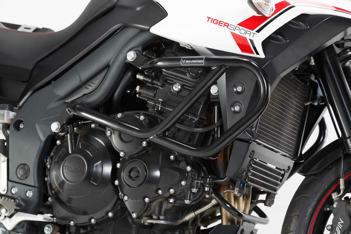 SW-Motech Crash bar negro para Triumph Tiger 1050 Sport (13-) - SW Motech