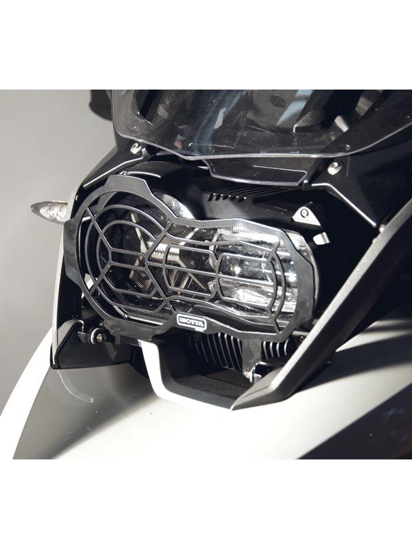 Protector de faro plegable para BMW R 1200 GS Adventure LC (14-18), negro