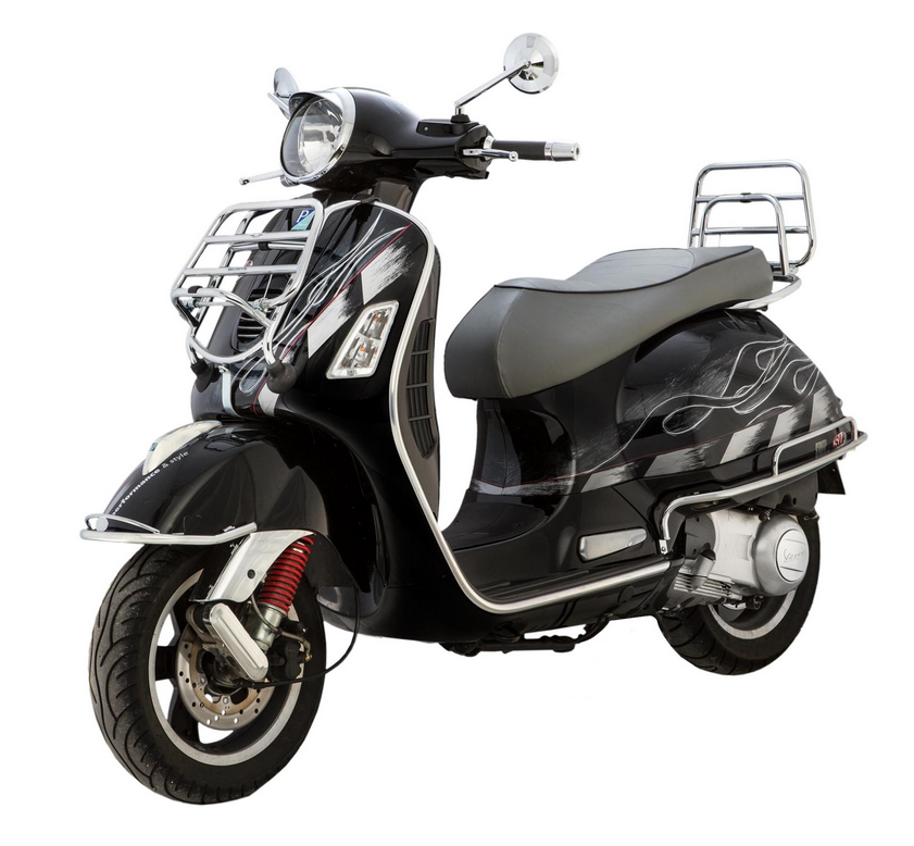 Guardabarros parachoques delantero para Vespa GTS /GTS Super /GTV /GT 60 /GT /GT L, 125-300ccm, cromado