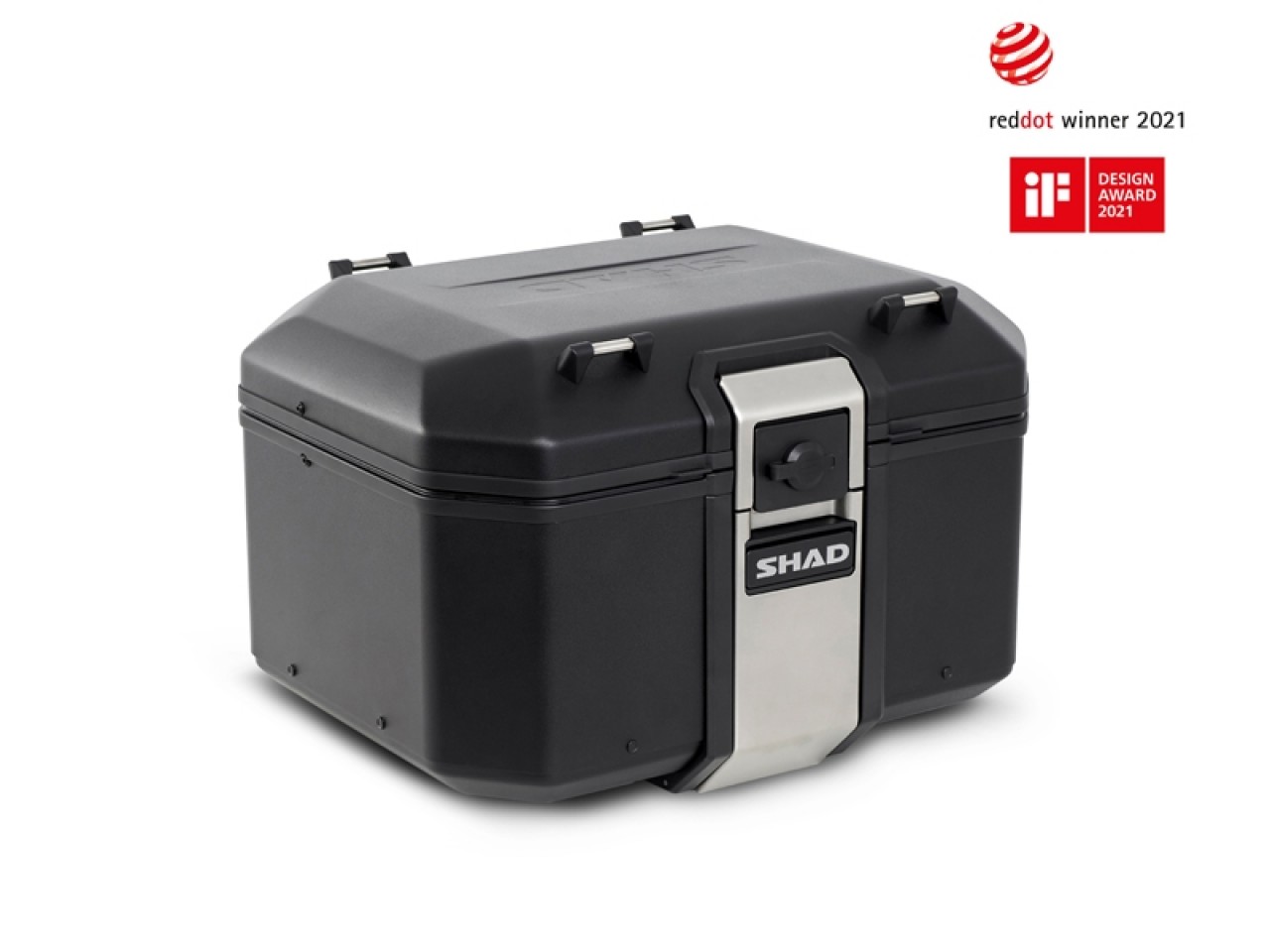 Shad Topcase TR48, aluminio negro, 48 l