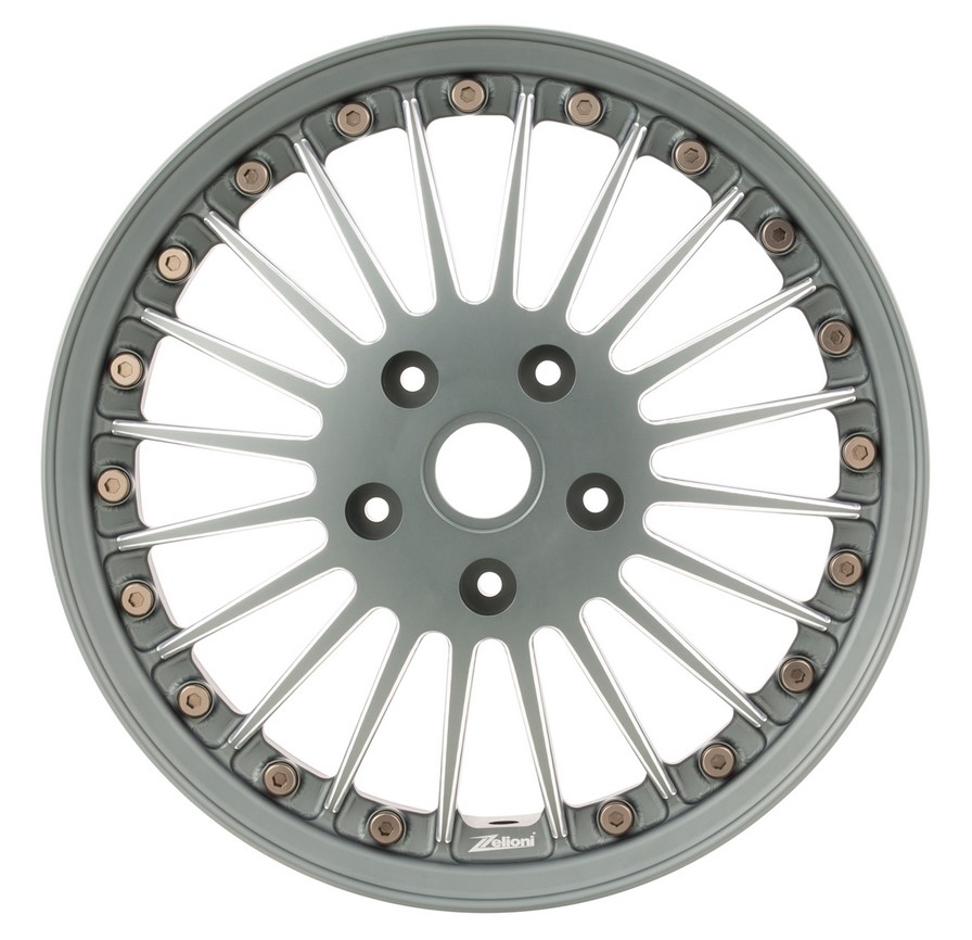 Llanta Sport Classic delantera/trasera para Vespa GTS/GTS Super/GTV/GT/946 125-300ccm, gris mate