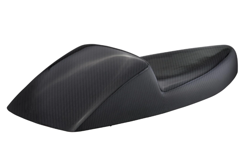 Asiento deportivo "Race" para Vespa PX 80-200ccm, Carbono