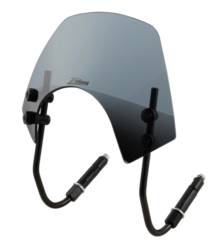 Flyscreen ZELIONI Racing para Vespa GTS/GTS Super 125-300cc, negro tintado