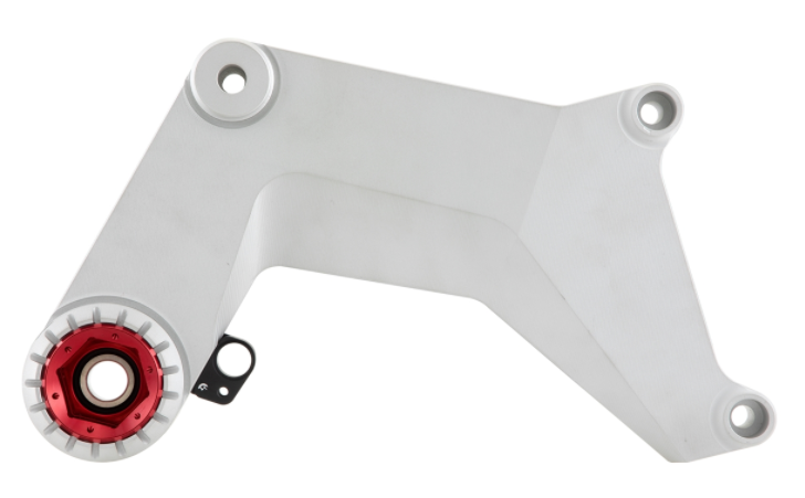 Brazo oscilante para escape de competición, trasero para Vespa GTS/GTS Super/GTV 125-300cc con ABS, plata