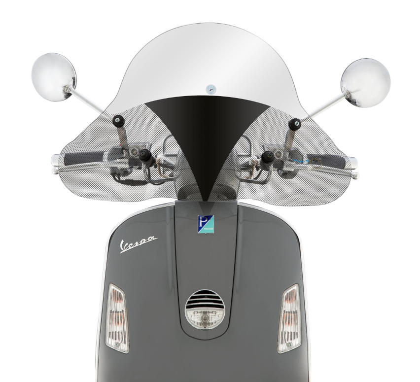 Flyscreen CUPPINI para Vespa GTV/GT 60 125-300cc, transparente