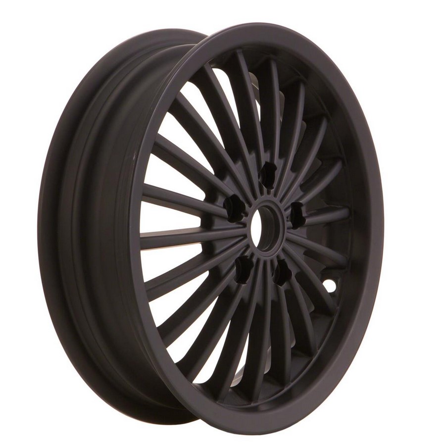 Llanta delantera/trasera para Vespa GTS/GTS Super/GTV/GT 60/GT/GT L 125-300cc, negro mate