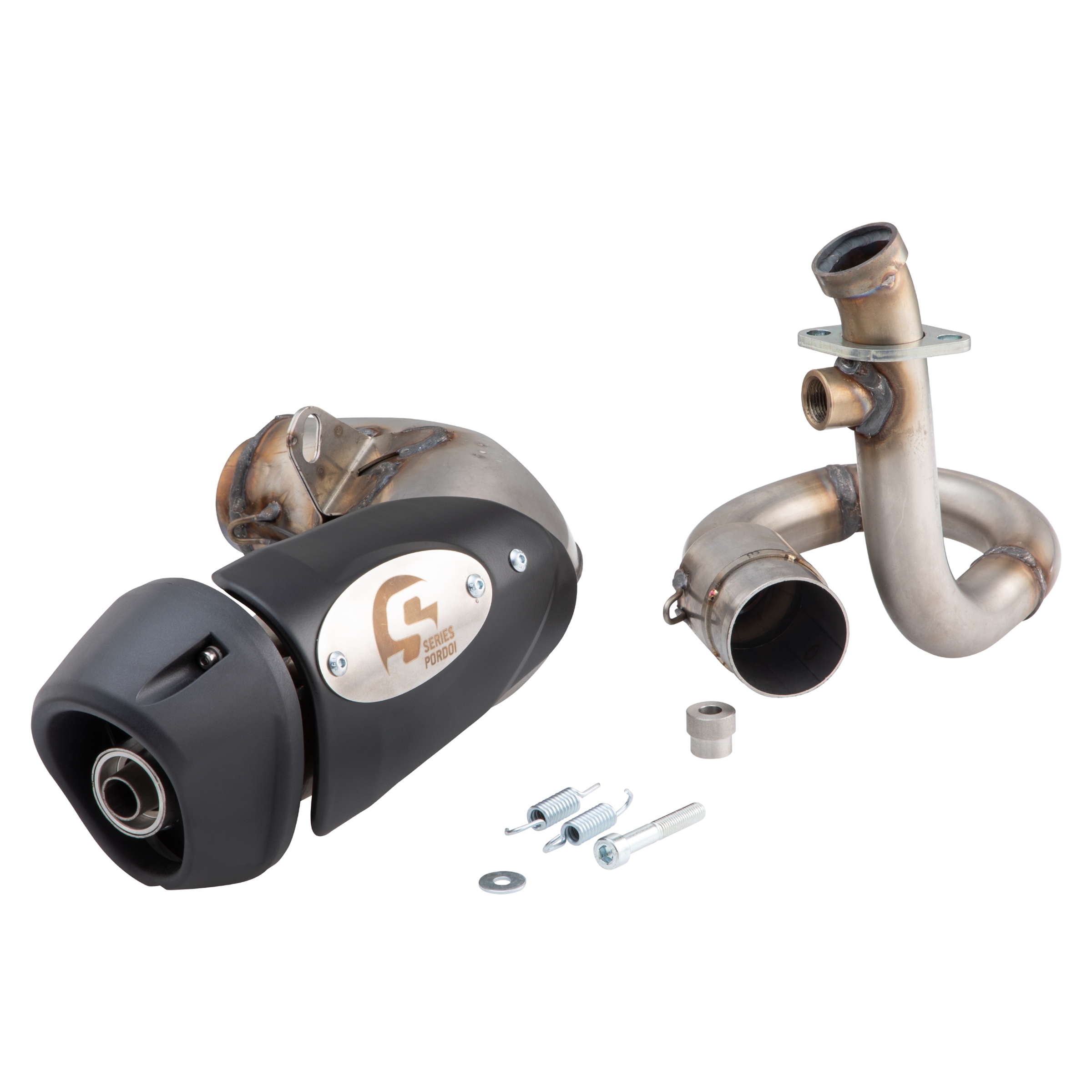 Escape Racing para Vespa GTS/GTS Super/GTV/GT 60 125-300cc es decir, 4T, LC, acero inoxidable