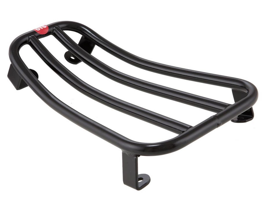Portaequipajes de paso para Vespa GTS/GTS Super/GTV/GT 60/GT L 125-300cc 4T LC, negro