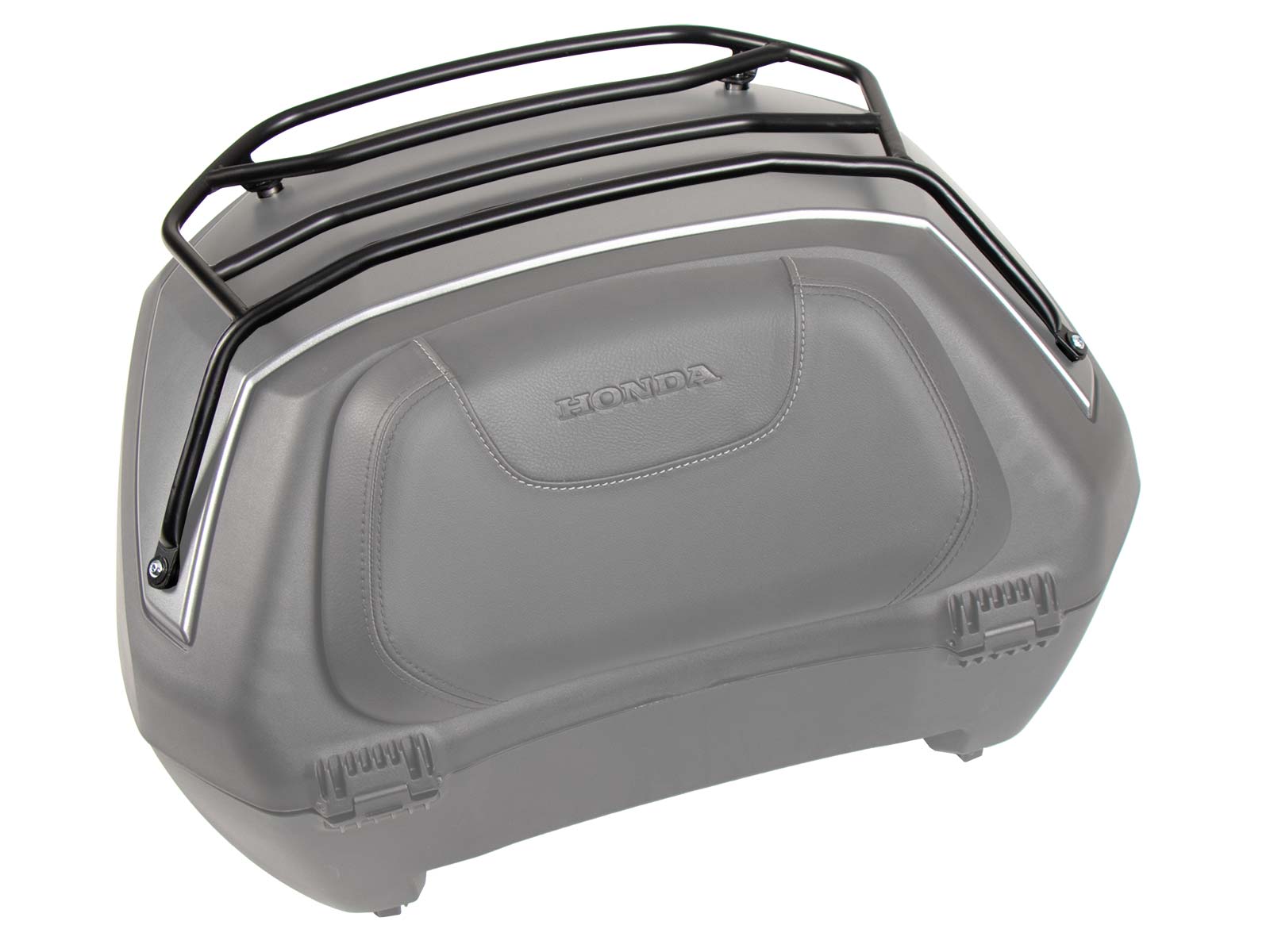 Barandilla topcase negra para topcase original Honda NSS 350 Forza (21-) Hepco & Becker