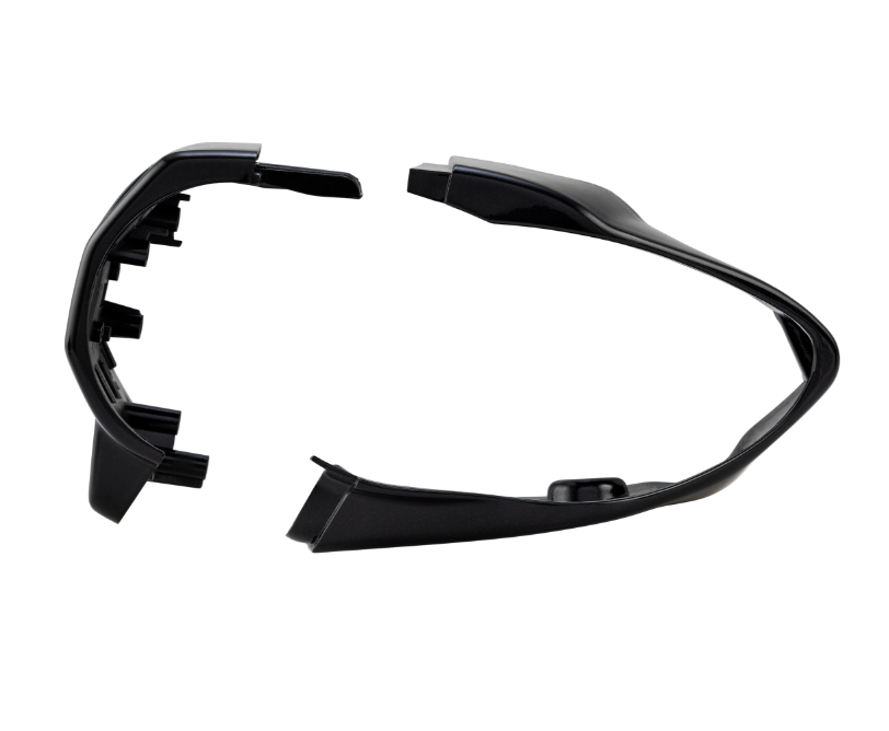 Tapa de la unidad de interruptores, izquierda y derecha para Vepsa Primavera/Sprint/Elettrica, negro brillante